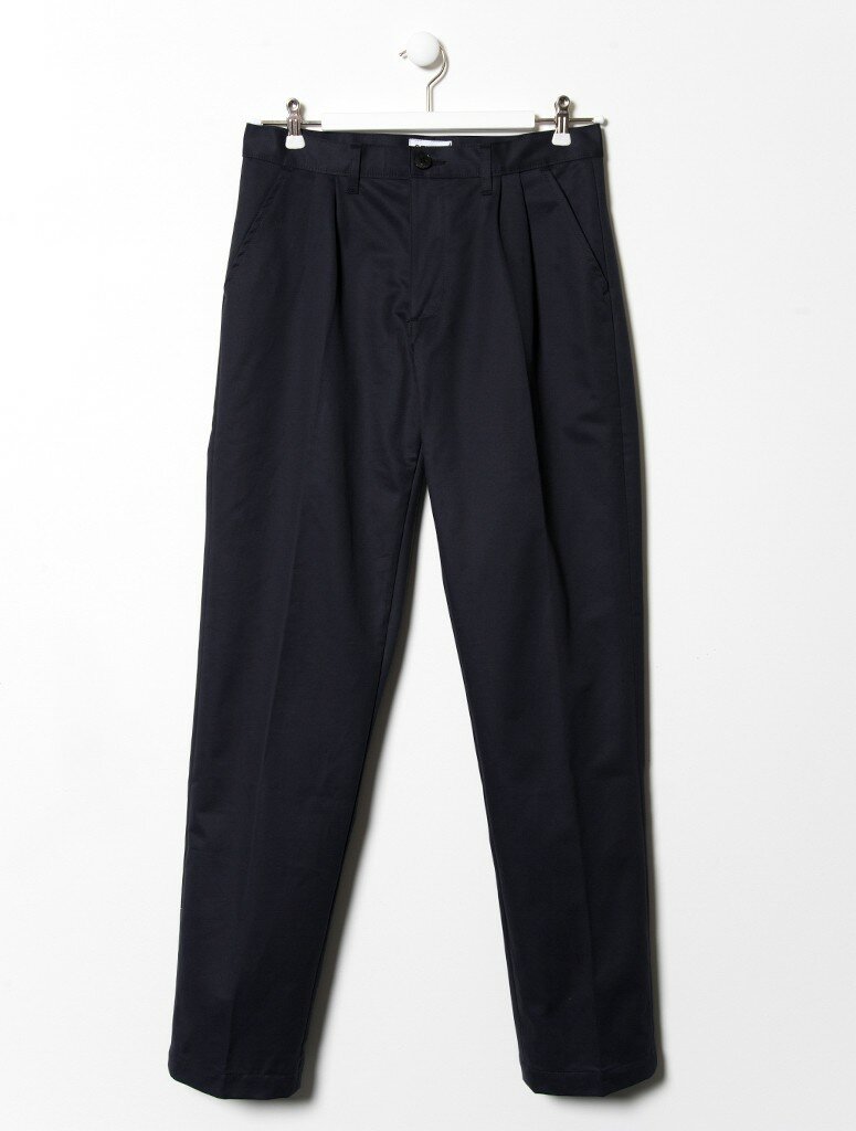 OTHER/man Edward Trouser Black canvas RE STOCK - OTHER